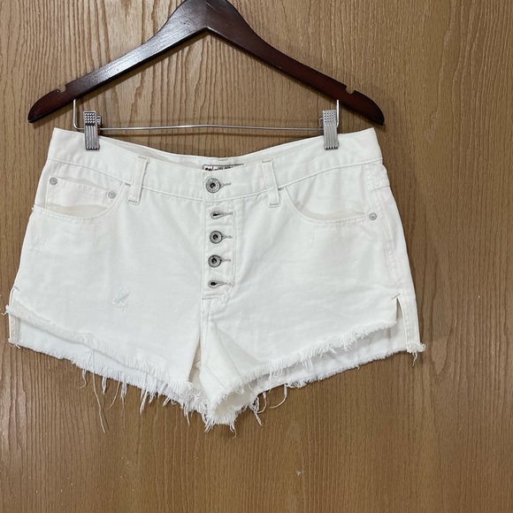 Free People Pants - Free People Cut Off Distressed Denim Jean Shorts